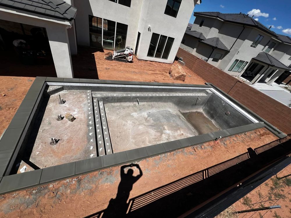 Pool Tile for Gladiator Construction in St. George, UT