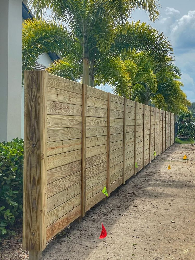 Fence Installation for E & E Irrigation and Fencing LLC in DeLand, FL