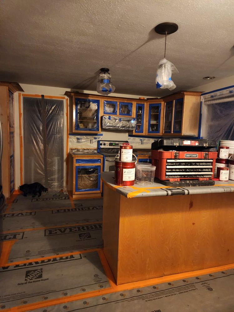 Cabinet Refinishing for Hanson Painting in Newburyport, MA