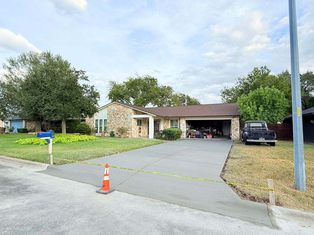 Our Concrete Repair service restores your surfaces to pristine condition, addressing cracks and damages efficiently. We ensure durability and aesthetics, enhancing the safety and value of your home. for AJ’s Concrete in Hutto, TX