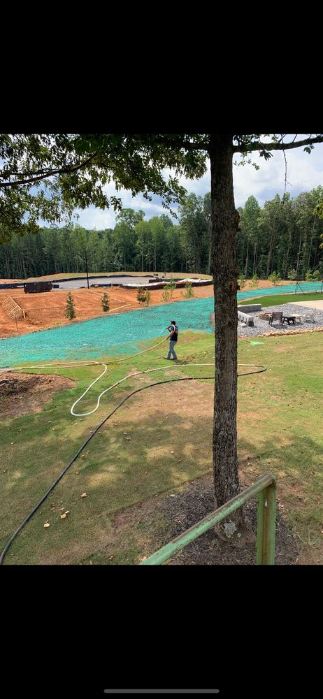 HYDROSEED for CreekSide HydroSeeding & EarthWorks in Calhoun, GA