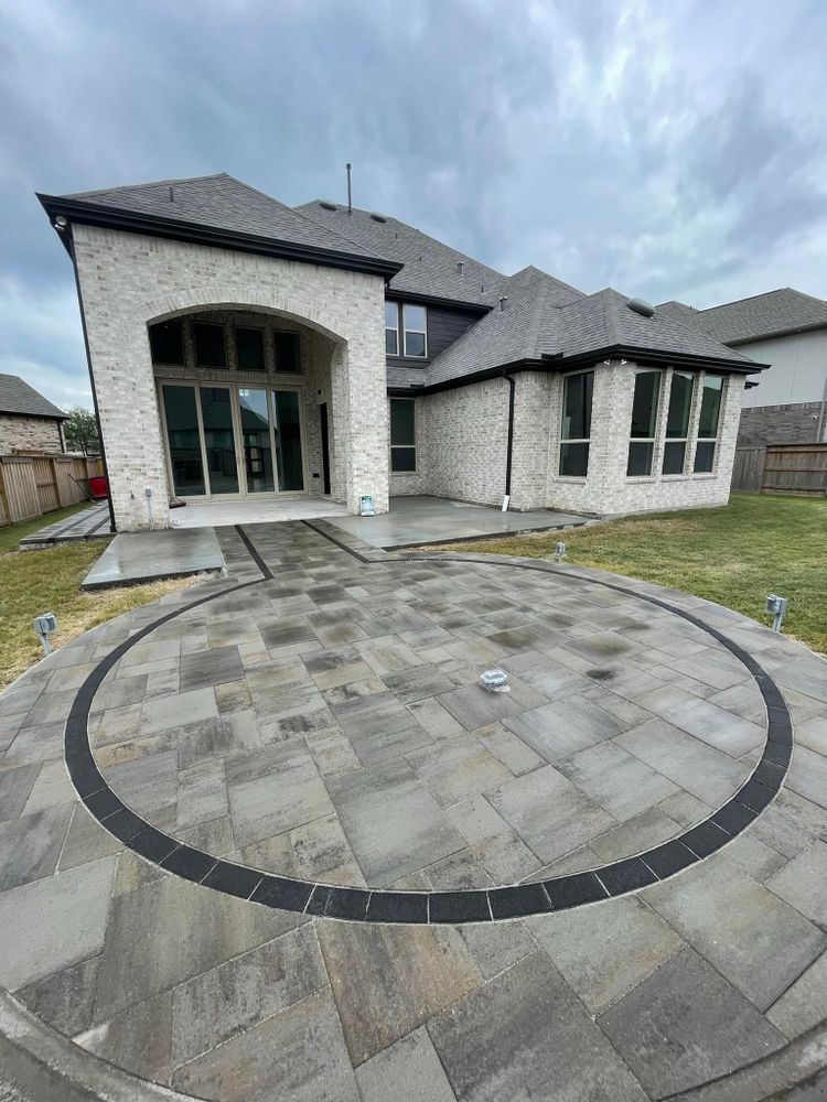 Patio Design for OTM Hardscape & Construction in Houston, TX