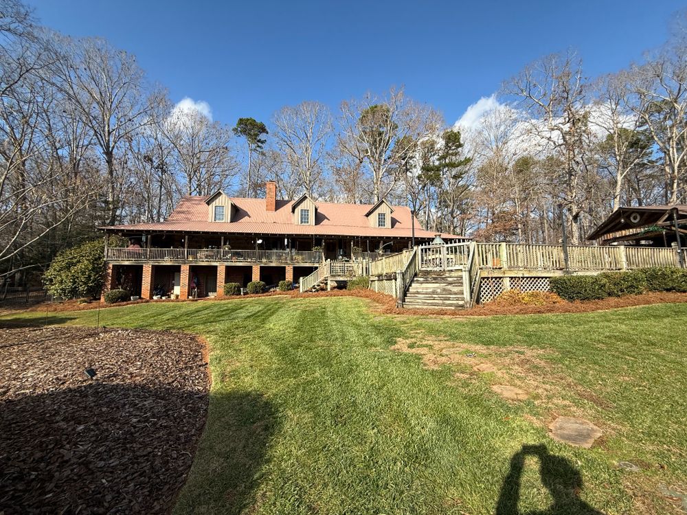 Pine Needle Installation  for Gallimore’s Lawn Care in Thomasville, NC