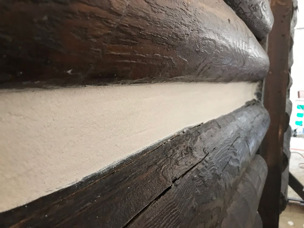 Log Home Chinking for Chewelah Painting in Spokane, WA