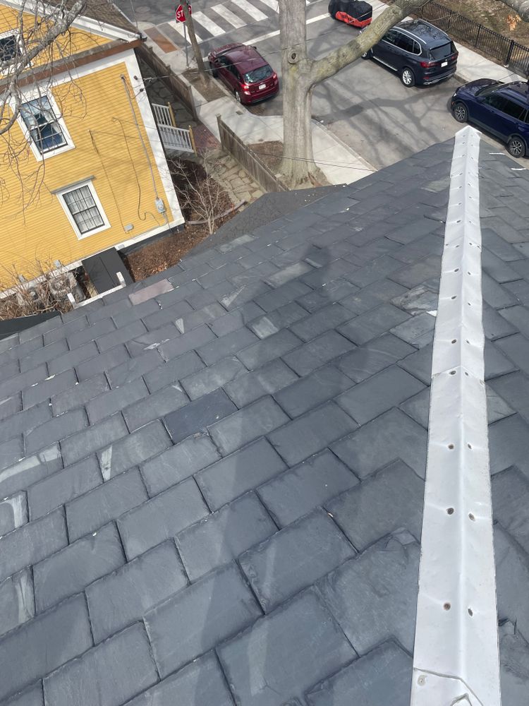 Slate Roofing repairs and replacements for All For U Roofing & Masonry in Boston, MA