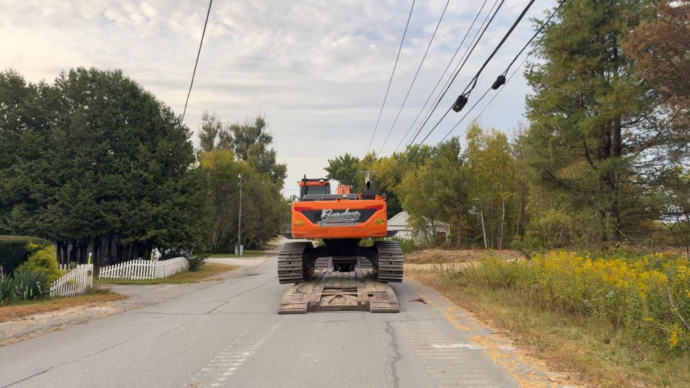 Excavation for Gardner Road Company in Winn, ME