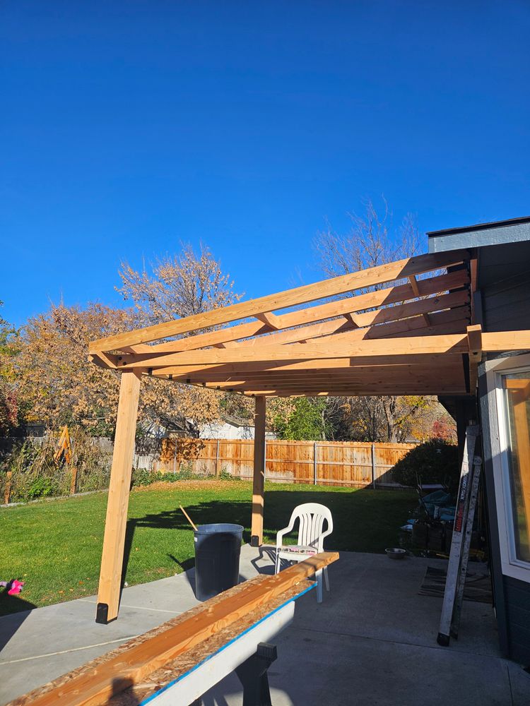 Decks and Pergolas for Sawdust and Solutions in Eagle, ID