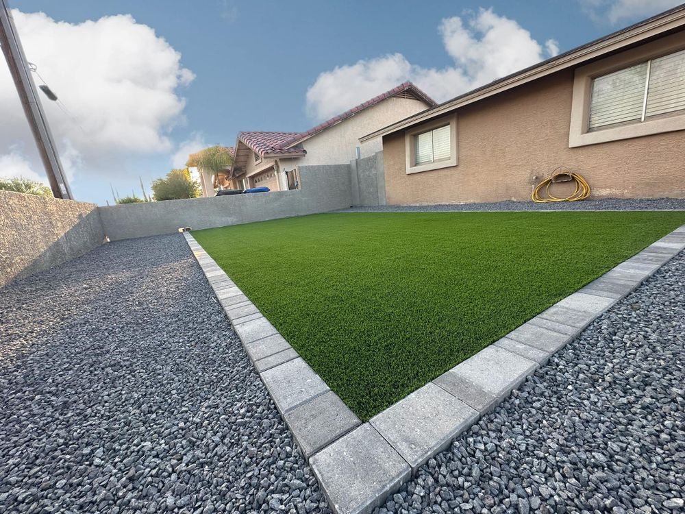 Our gravel service enhances your outdoor spaces with durable, aesthetic options ideal for driveways, walkways, and garden paths. We offer installation expertise and a variety of customizable styles to suit your home. for Vix Landscape in Buckeye, AZ