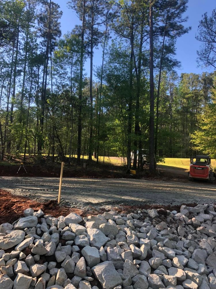 Excavating for Middle Georgia Land Pro in Cochran, GA