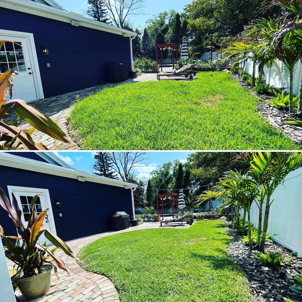 Our professional mowing service offers expert care for your lawn, ensuring a well-manicured and tidy outdoor space that enhances the overall curb appeal of your home. Book now for convenient scheduling. for Wicked Weeds Propertycare in Tampa, Florida