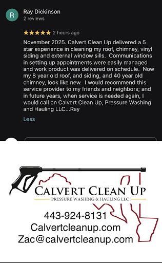 All Photos for Calvert Clean Up, Pressure Washing & Hauling LLC in Pasadena, MD