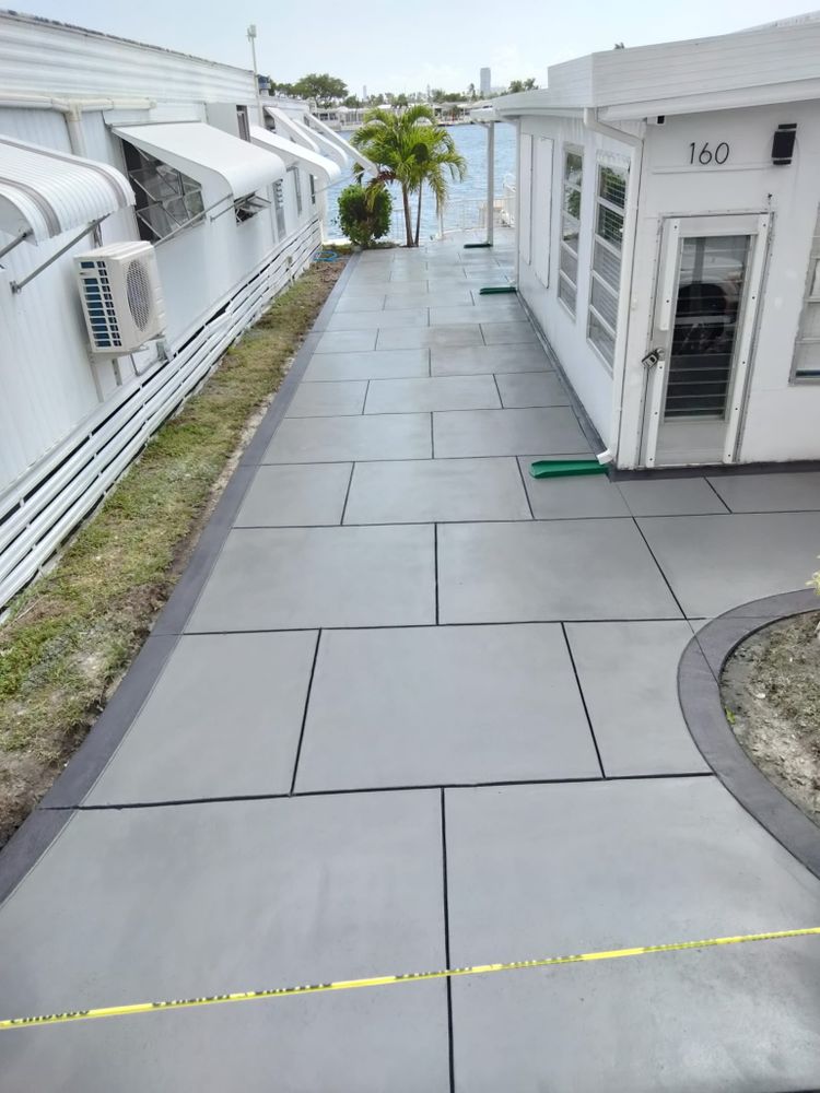 All Photos for Beautiful and Affordable Stamped Concrete by Castilla Concrete Finish Design Corp in Sunrise, FL