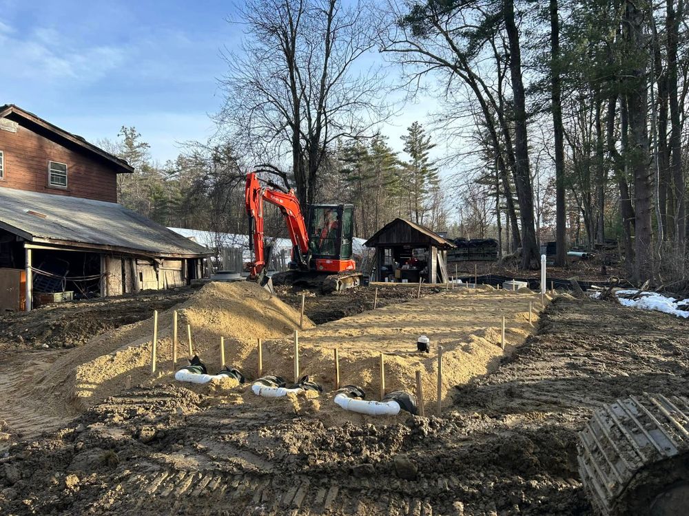 Excavating Company for CM Smith Trucking in Townsend, MA