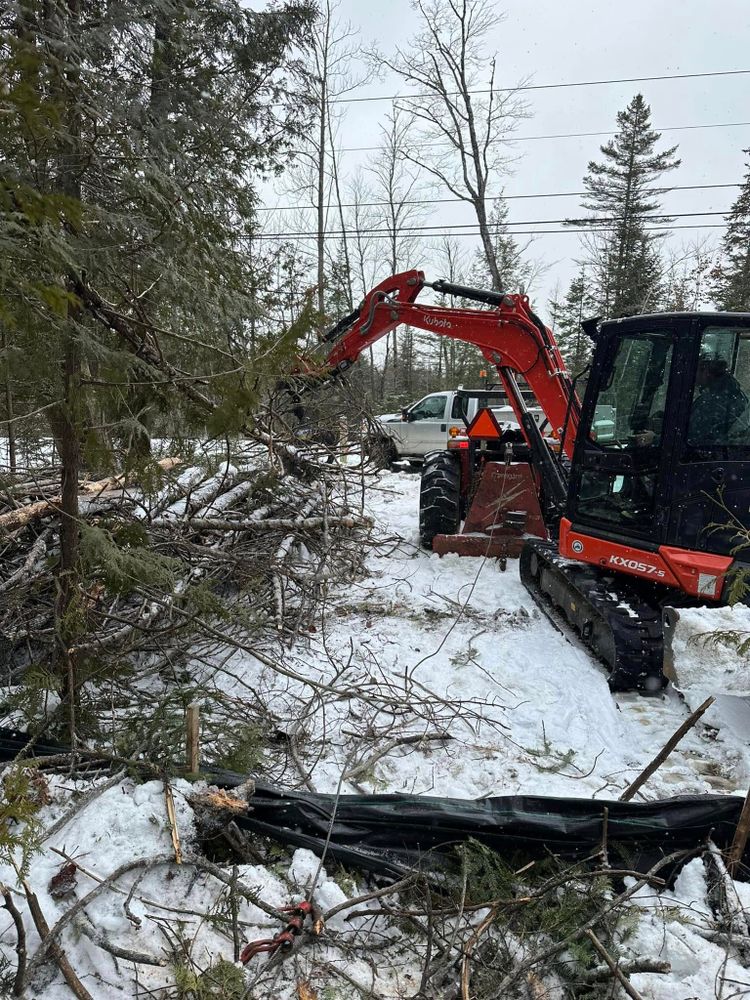 Our Land Clearing service efficiently removes unwanted vegetation and debris, preparing your property for development or landscaping. We ensure a clean slate, enhancing both the safety and appeal of your land. for TBC Custom Trades in West Burke, VT