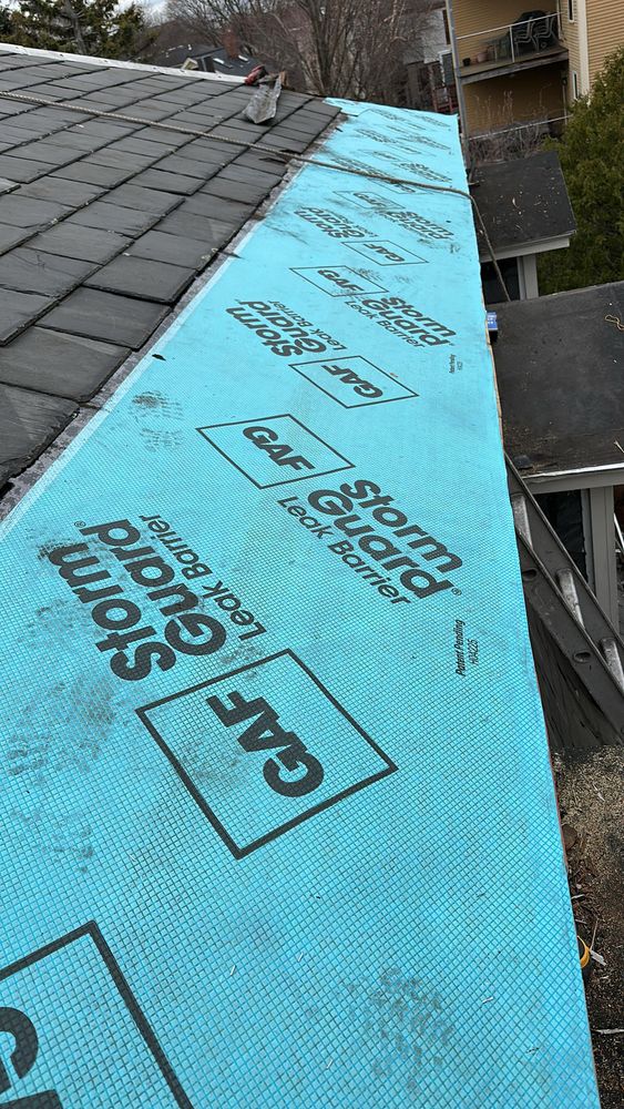 Slate Roofing repairs and replacements for All For U Roofing & Masonry in Boston, MA