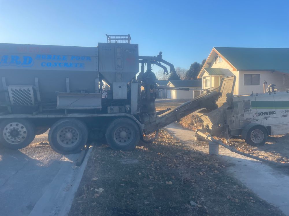 All Photos for Ward Mobile Pour Concrete in Tremonton, UT