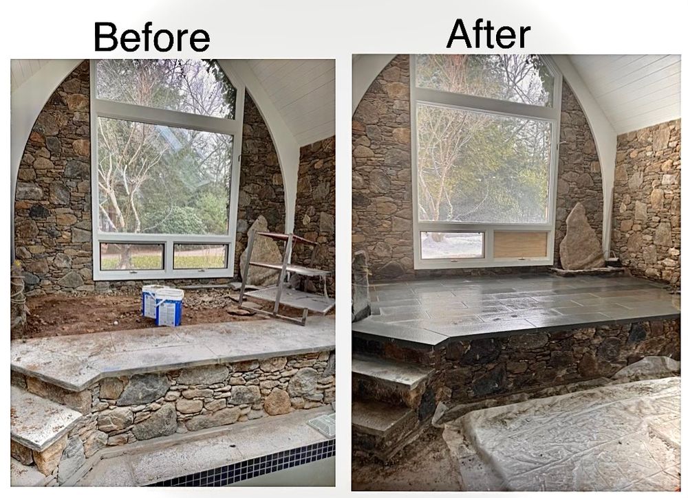 Hardscape Installation for Gonsalves Masonry & Construction in Maynard, MA