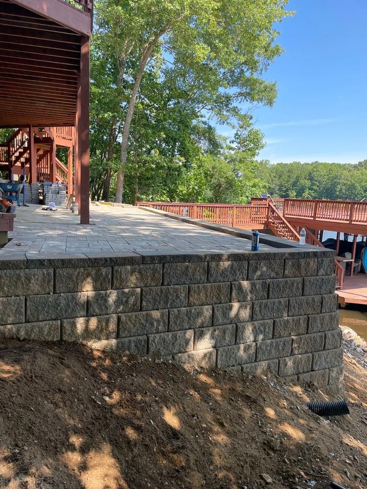 Hardscaping for Rosales Landscaping LLC in Lake Gaston, North Carolina