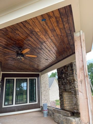 Staining for Servicolor Painting in Macon, GA