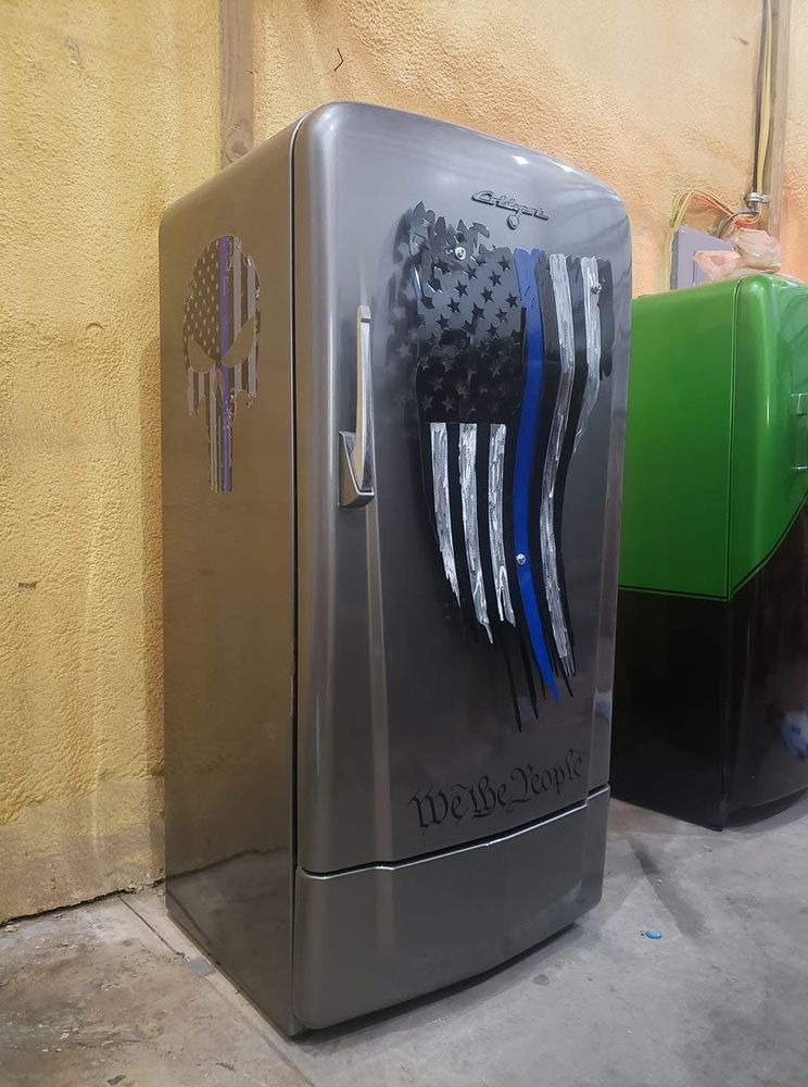 Vintage Refrigerator Projects for Wessels Custom Paint & Restoration in Bad Axe, MI