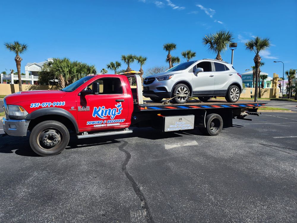 Towing for King's Towing and Recovery in Foley, AL