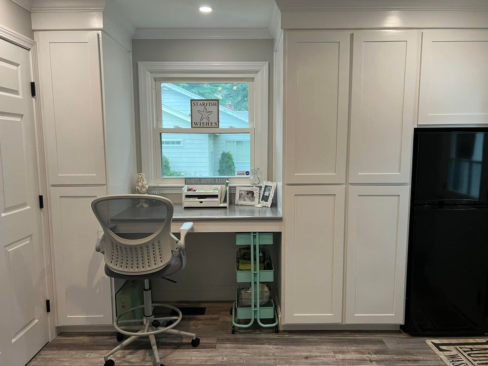 Interior Renovations for SJ Burke Construction in East Bridgewater, MA