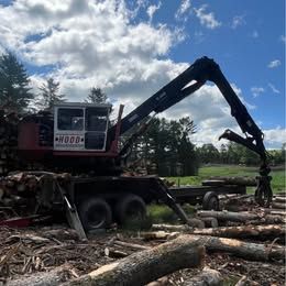 2010 Hood 28000 Loader Slasher - $64,500 Great running self-propelled loader slasher. Circle saw Live heel. Rotobec grapple 13k hours. On a job. Ready to work! for  in Northumberland, NH