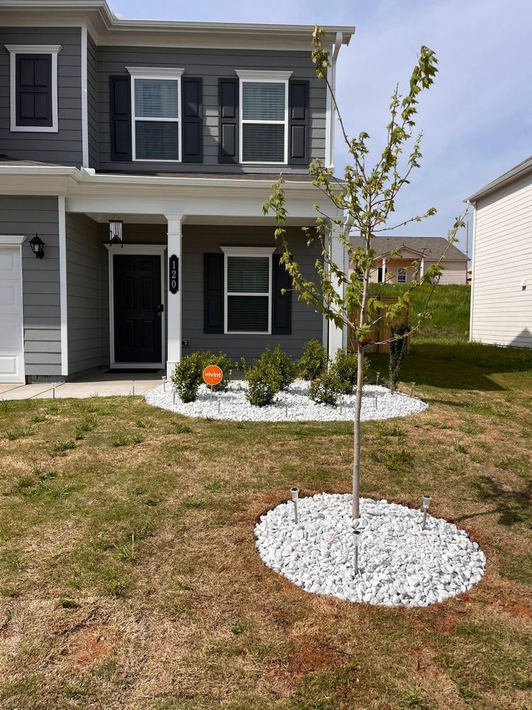 Transform your outdoor space with our expert hardscape installation services. We specialize in creating beautiful patios, walkways, and retaining walls that enhance functionality and aesthetics for a perfect backyard retreat. for VL Landscaping, LLC in Cartersville, GA