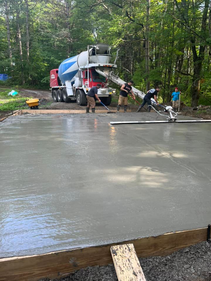 Concrete for LeClaire Flatworx in Bomoseen, VT