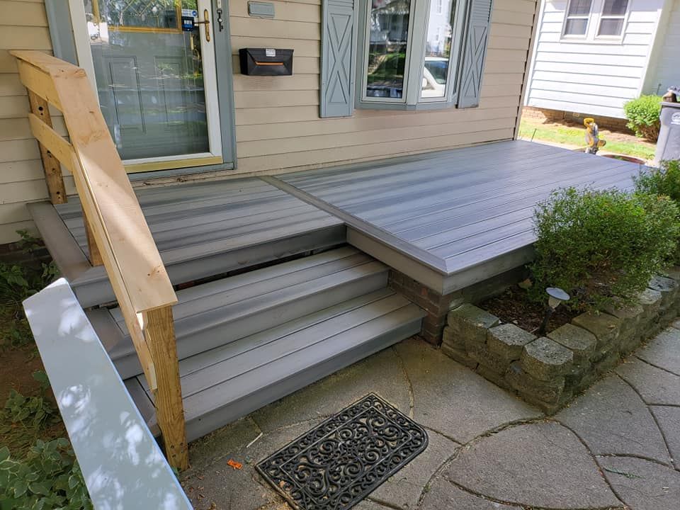 Transform your outdoor living space with our expert Deck & Patio Installation service. Our skilled team will create a beautiful and functional area for relaxing, entertaining, and enjoying the great outdoors. for Cribwiz 419 in Toledo, OH