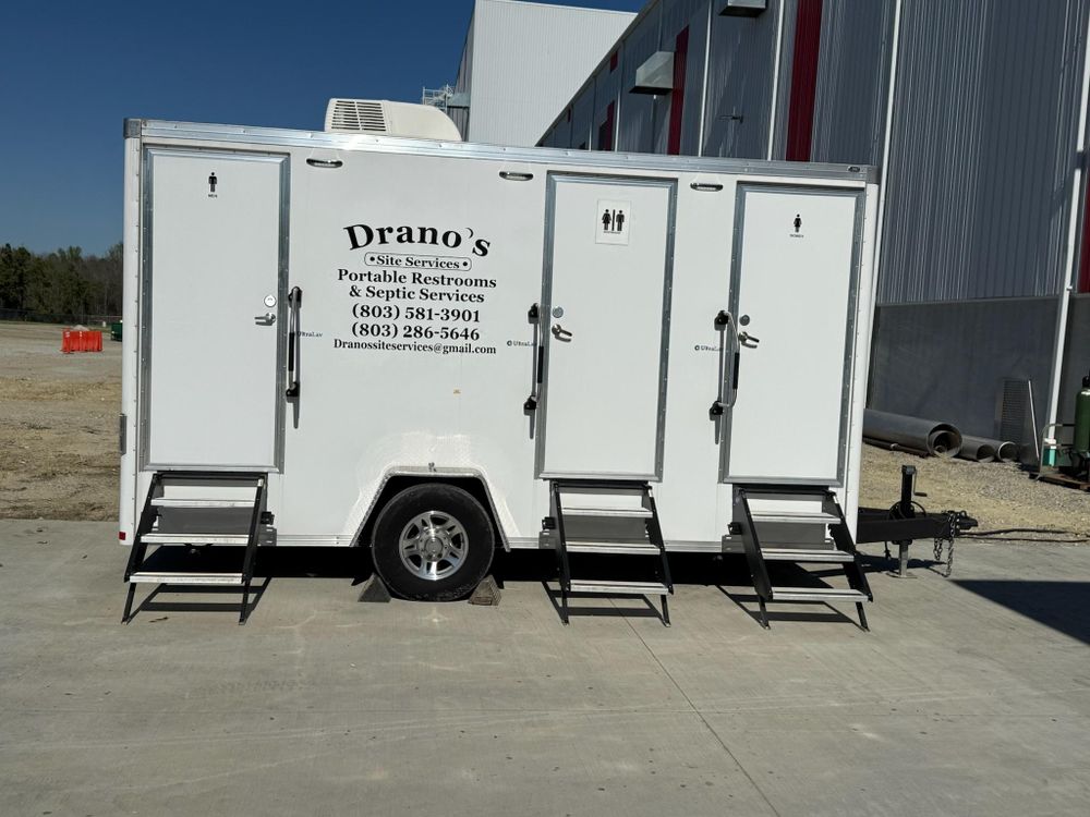 Portable Bathroom Services for Drano's Site Services in Chester, SC