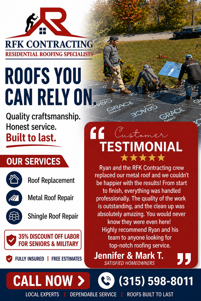 All Photos for RFK Contracting in Martville, NY