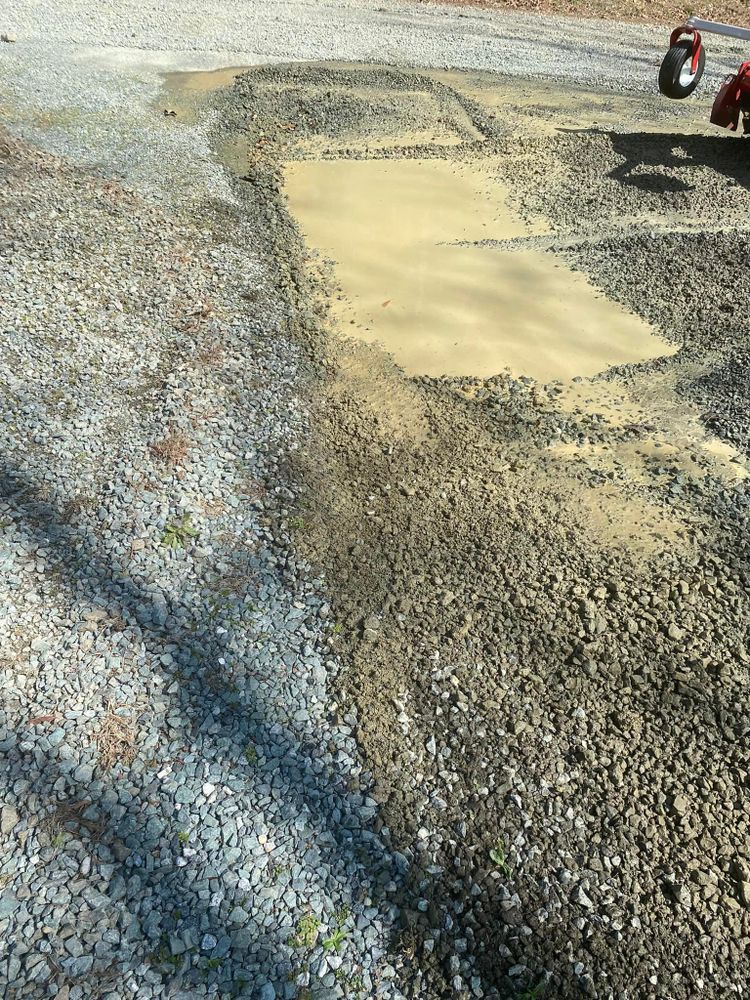 Excavating for AJ Miles in Siler City, NC