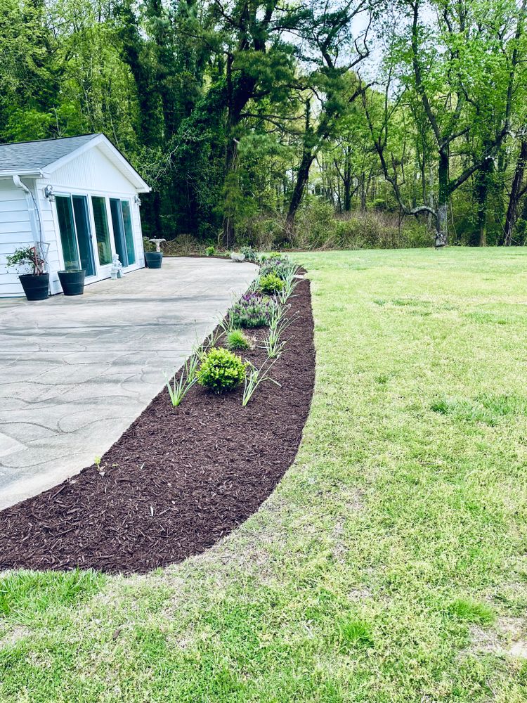 Mulching for Nate's Property Maintenance LLC  in Lusby, MD