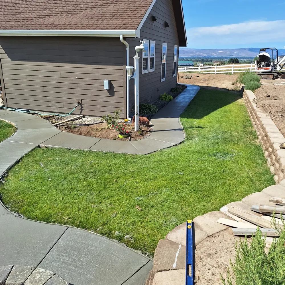 Sidewalks for Richardson Restoration and Concrete in Ellensburg, WA