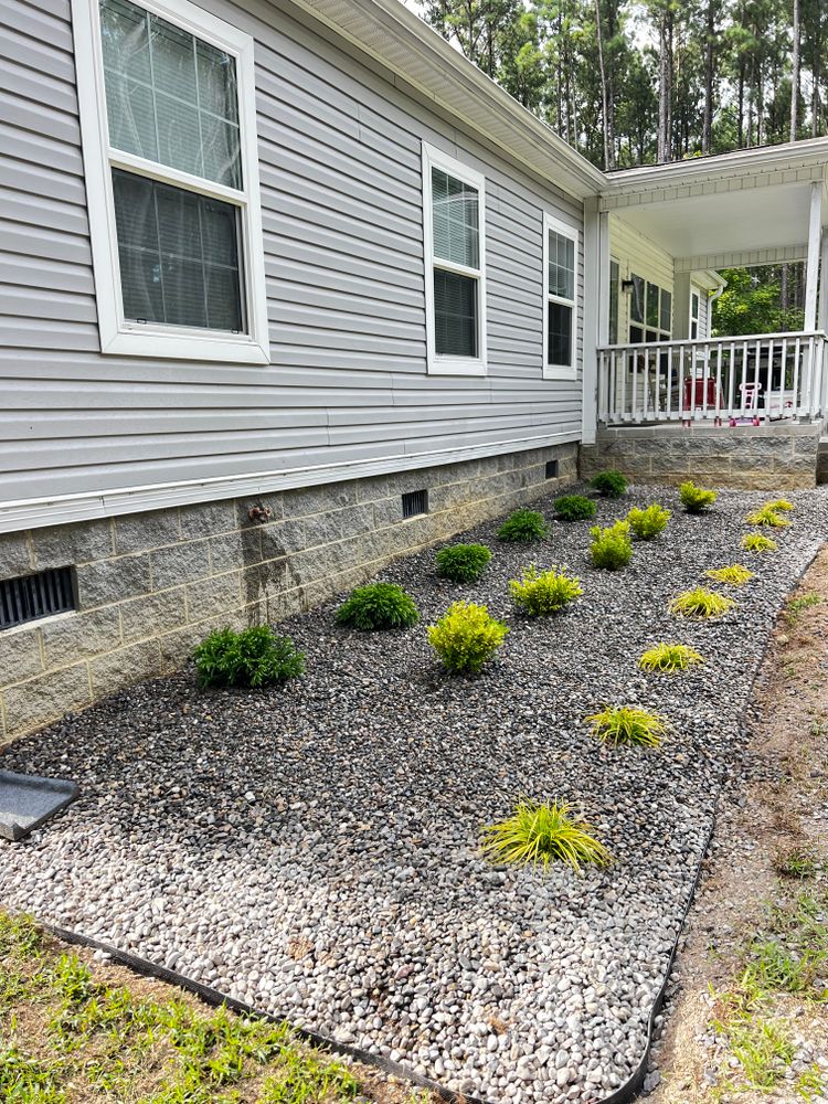 Landscaping for KM Landworks in Moncure ,  NC