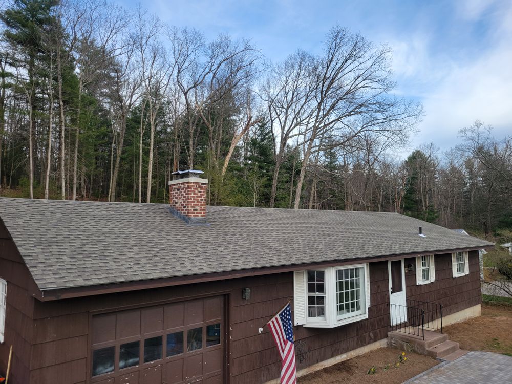 Roofing for CV Construction LLC in Hebron, CT