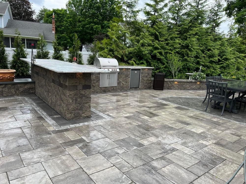 Custom Hardscapes for The Lawn Guy in Saratoga Springs, NY
