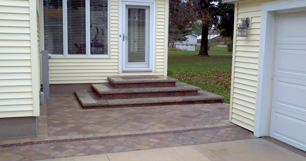 Hardscaping for Prairie Landscape in Princeton, IL