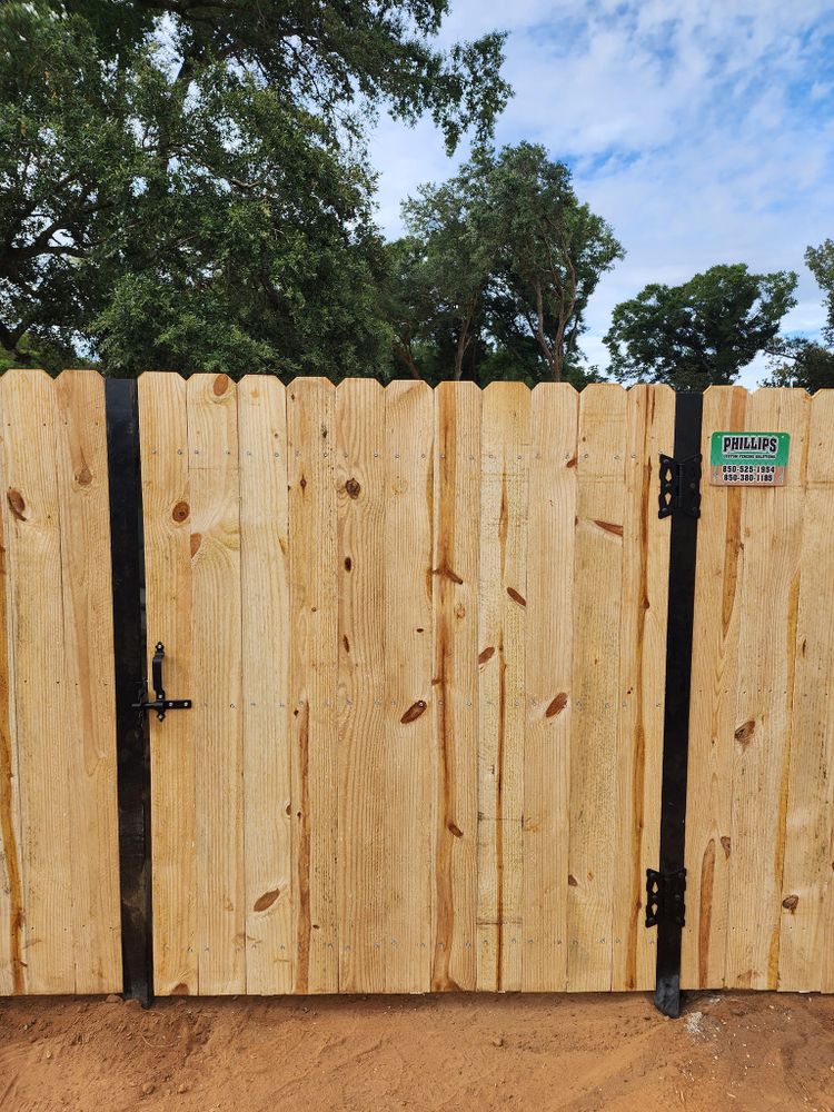 Fences for Phillips Fencing Solutions in Pensacola, FL