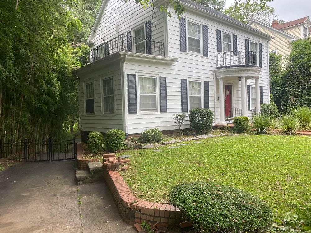 Mulching for America's Top Pick Lawn & Landscaping in Gastonia, NC