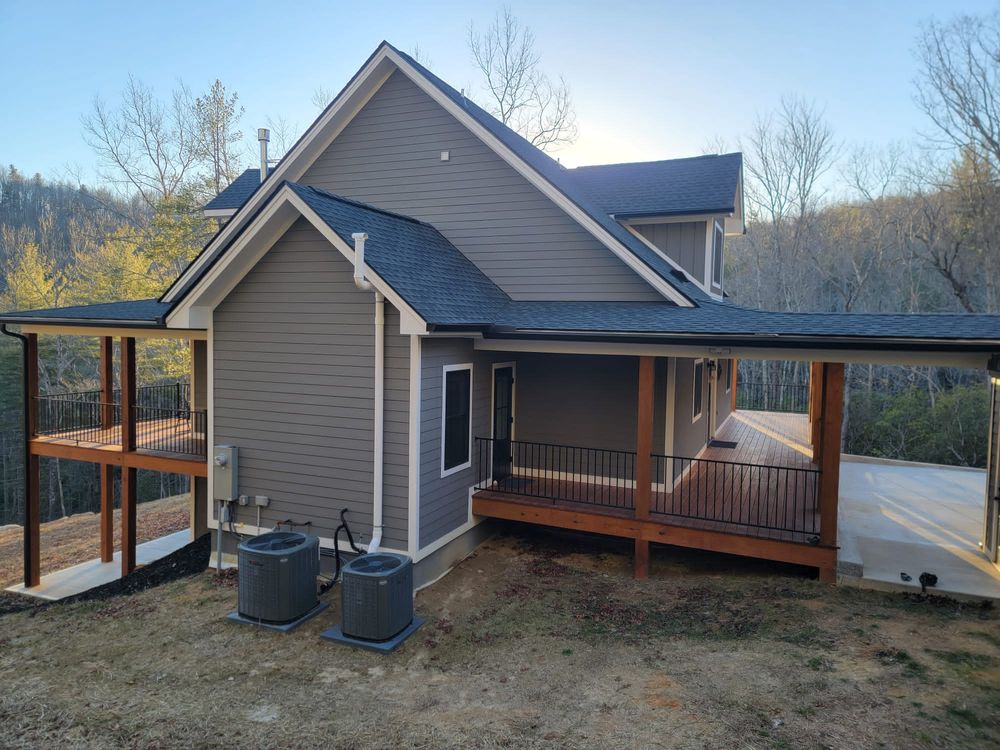 Exterior Deck staining  for JV Painting Services LLC in Hendersonville, NC