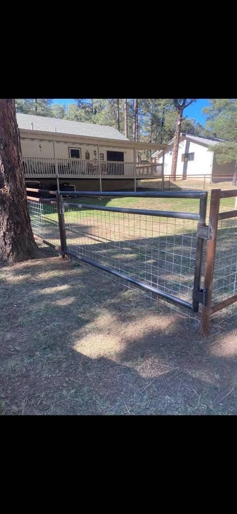 Enhance your property's security and appearance with our expert fence repair service. Our skilled team ensures durable, aesthetically pleasing solutions that restore functionality and beauty to any type of fencing. for V4 Welding & Fence in Capitan, NM