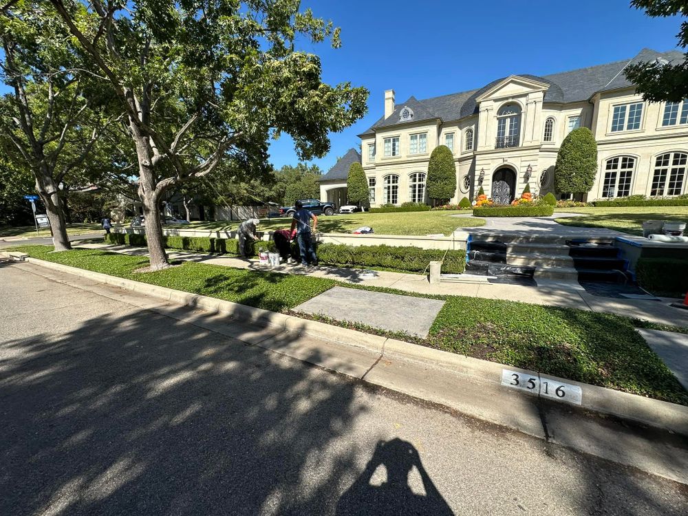 Hardscaping for Bronco Masonry Inc. in Dallas, TX