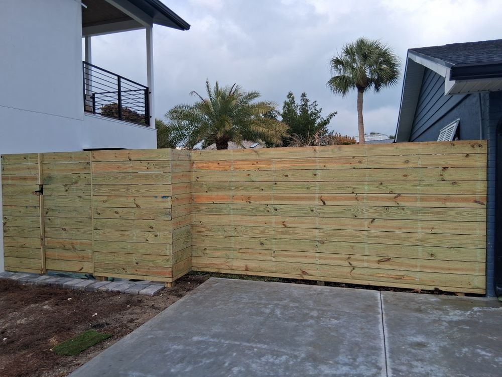 Fence Installation for E & E Irrigation and Fencing LLC in DeLand, FL