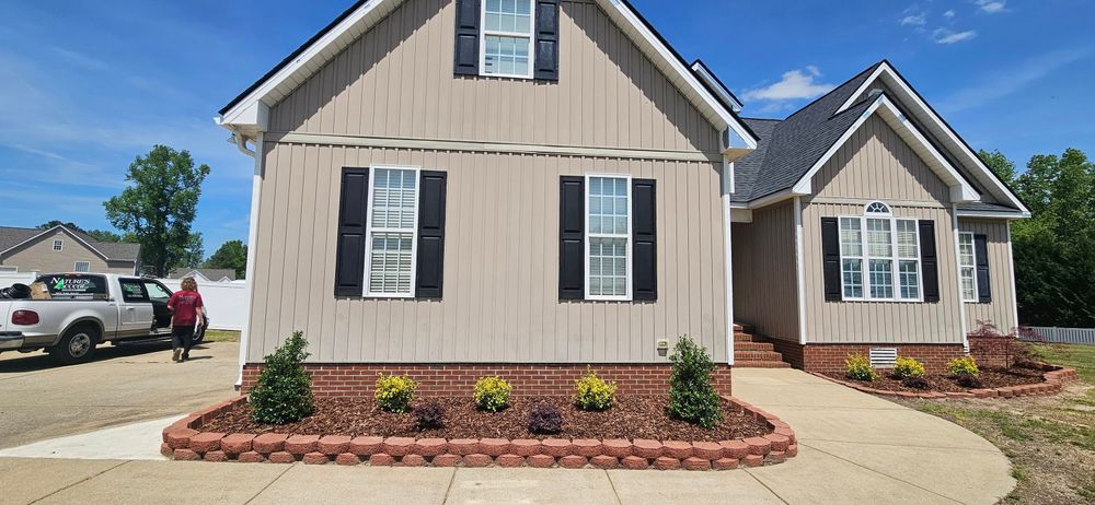 Transform your outdoor space with our expert landscaping services. We design and maintain beautiful, functional gardens tailored to your needs, enhancing curb appeal and ensuring a vibrant, healthy landscape year-round. for Natures Accent in Wilson, NC