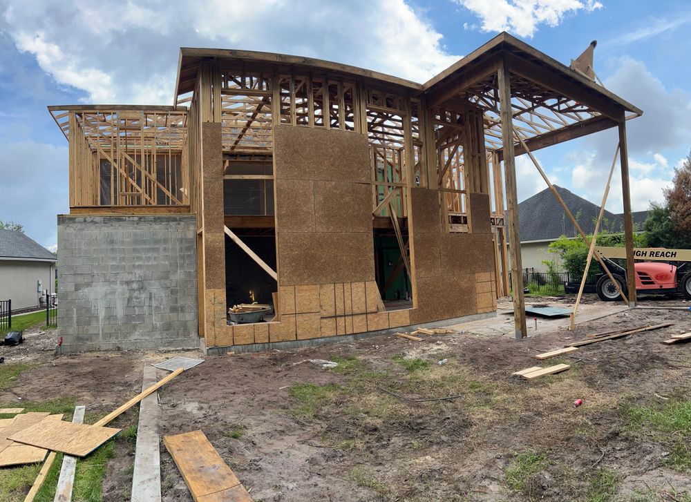 Residential Projects for VAN’S FRAMING AND DRYWALL, LLC in Jacksonville, FL