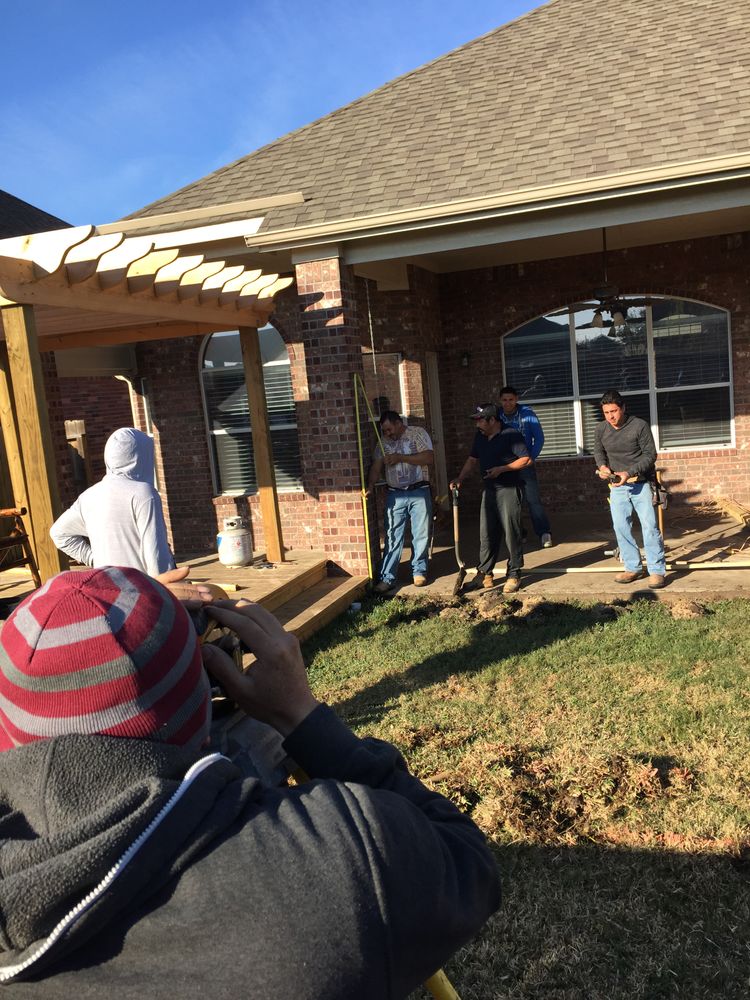 Patios for Texas Curb N Borders in Houston, TX