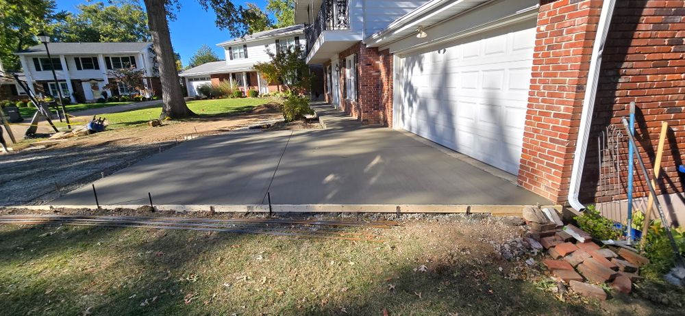 Concrete work for NNS Contracting in St. Louis,  MO