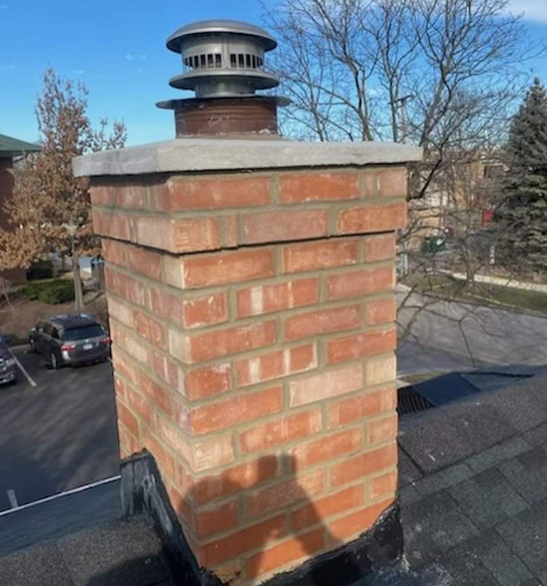 Chimney  for Parkway Masonry and Construction in Bedford, NH